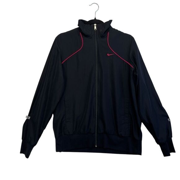 Vintage pink and black Nike Track Jacket Size XL - Picture 1 of 12